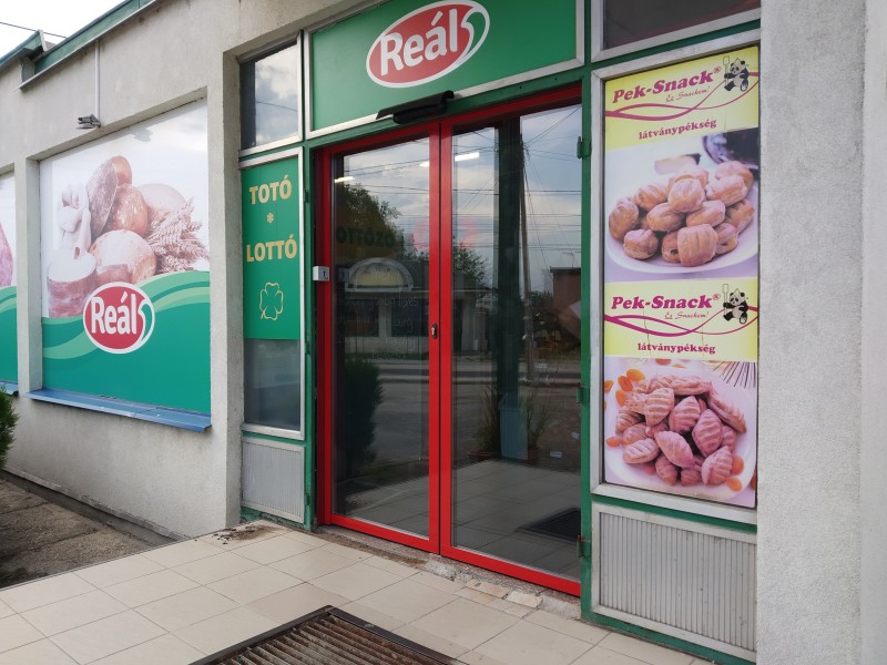 RECORD Automataajtók Automata fotocellás ajtó telepítésünk Bp-i Reál abc-hez